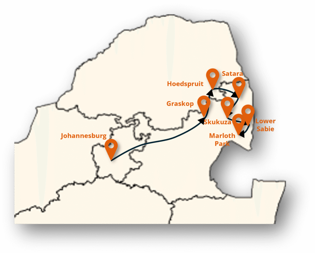 12 Day Panorama Route to Kruger